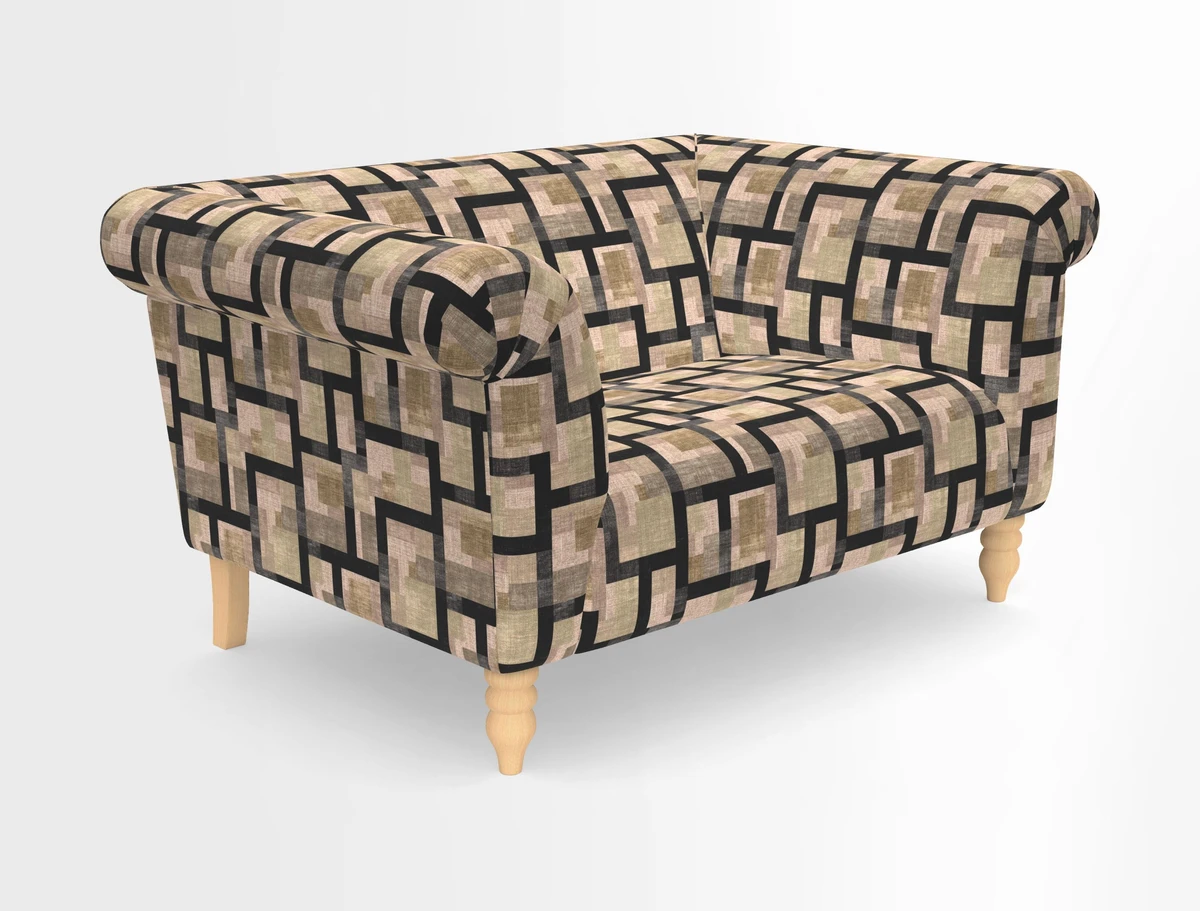 Exbury snuggler in Two Tone Plain Biscuit
