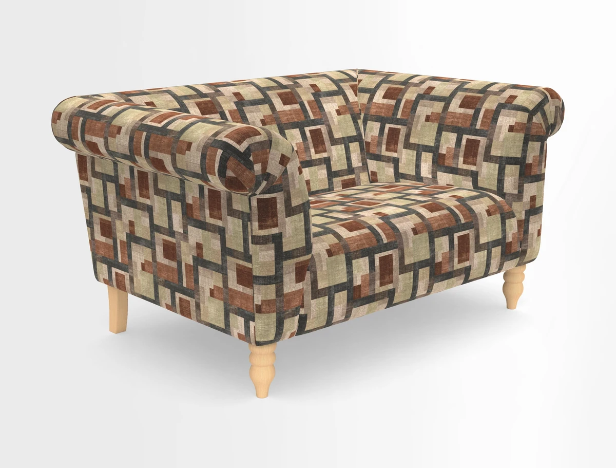 Exbury snuggler in Two Tone Plain Biscuit