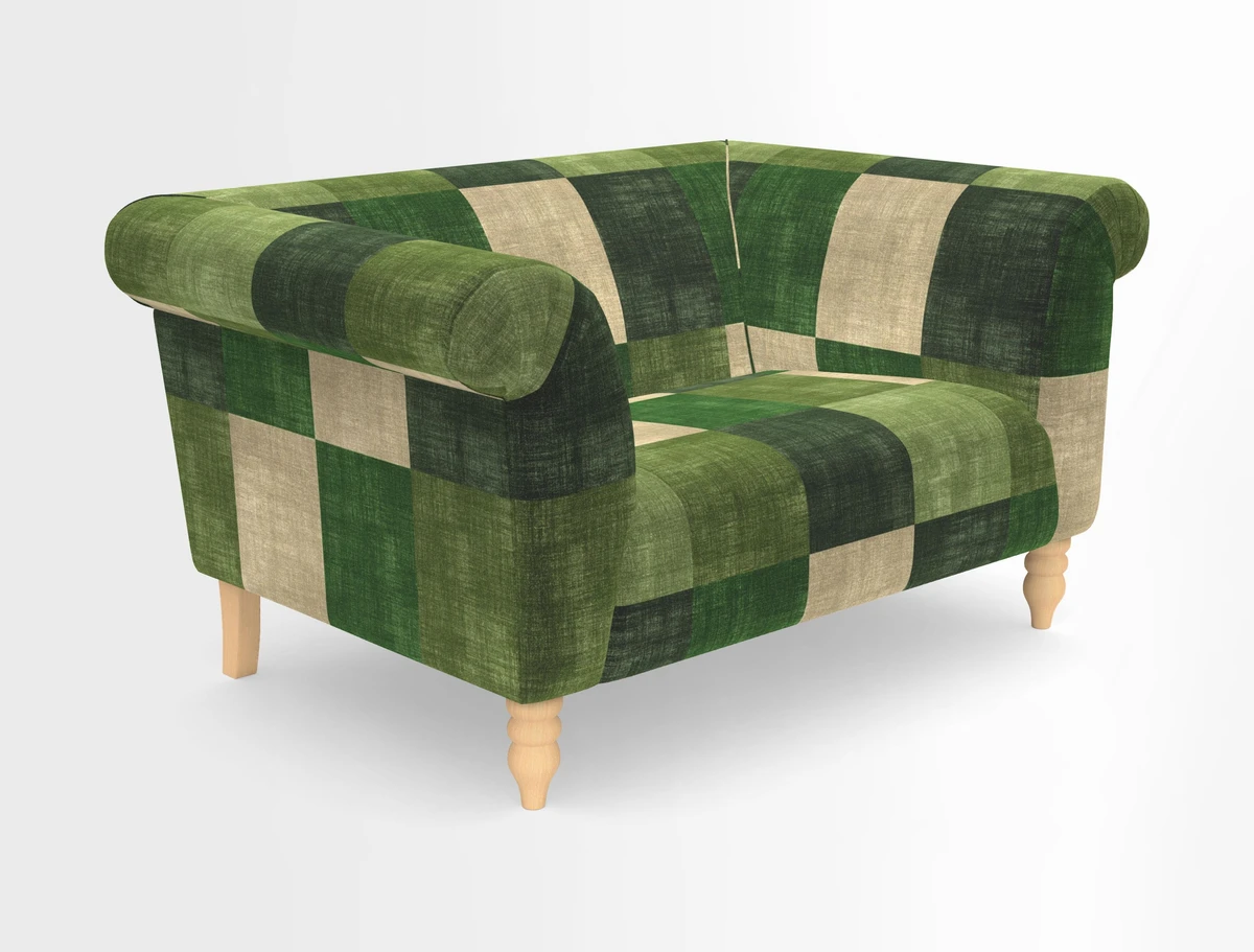 Exbury snuggler in Two Tone Plain Biscuit