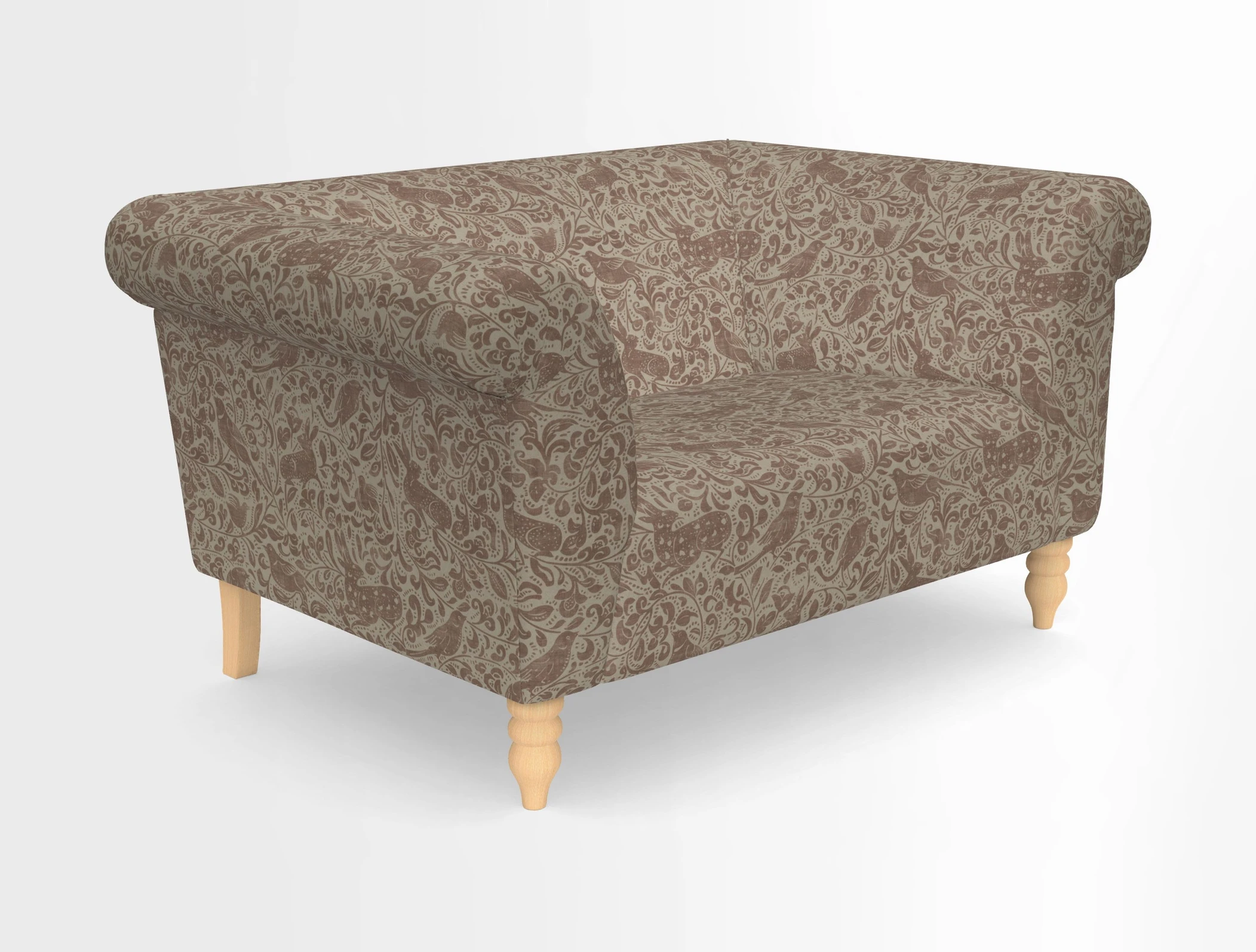 Exbury snuggler in Two Tone Plain Biscuit