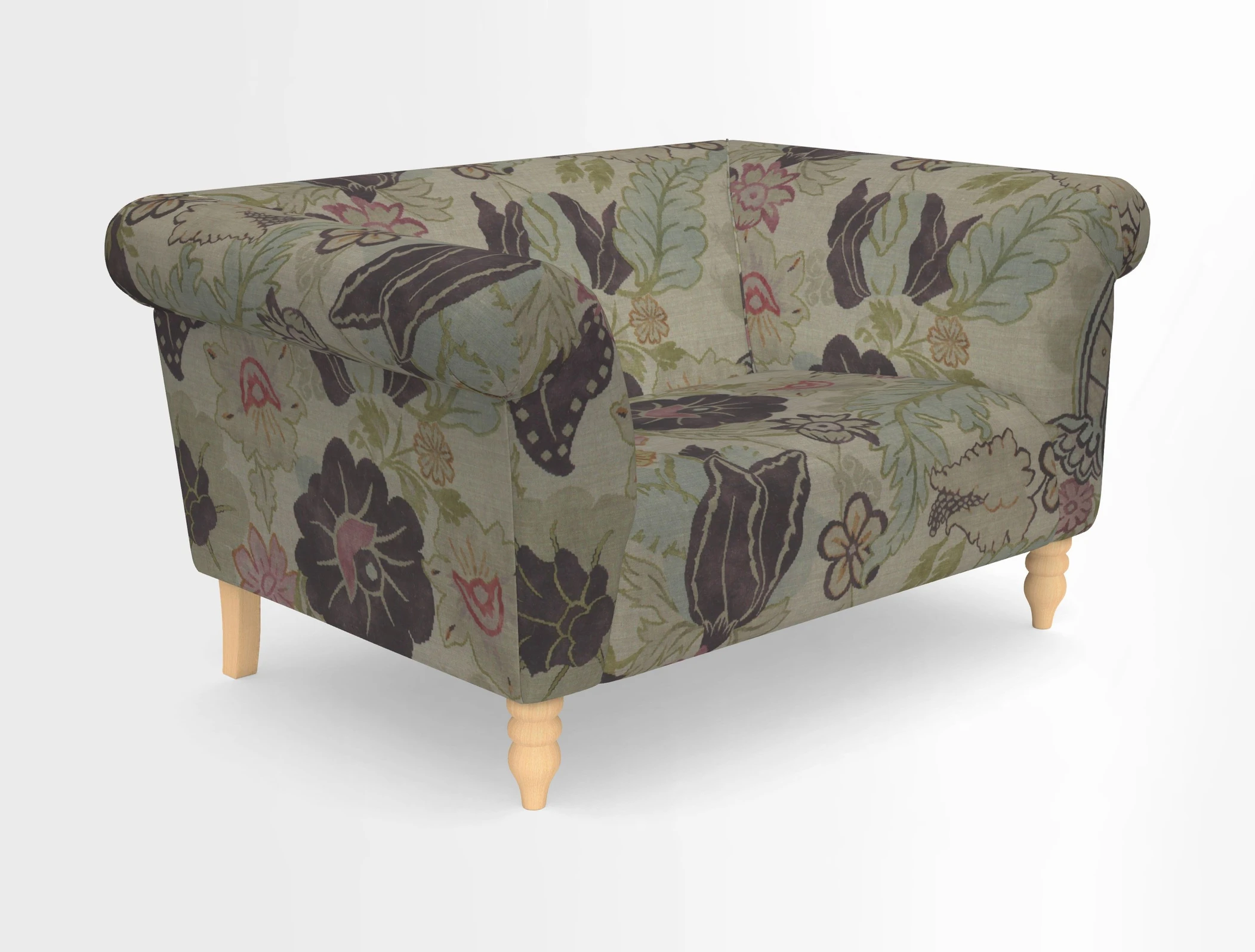 Exbury snuggler in Two Tone Plain Biscuit