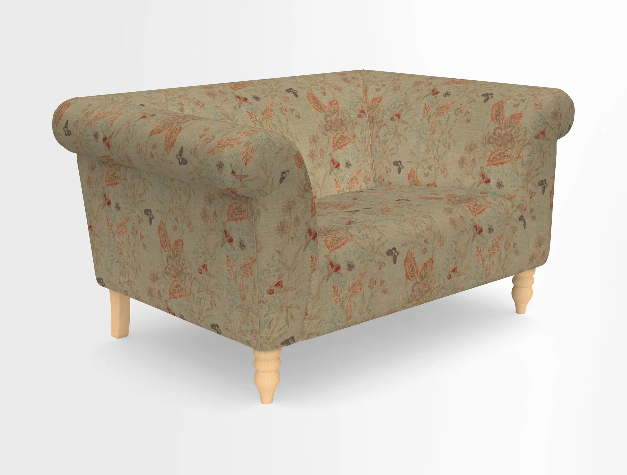 Exbury snuggler in Two Tone Plain Biscuit