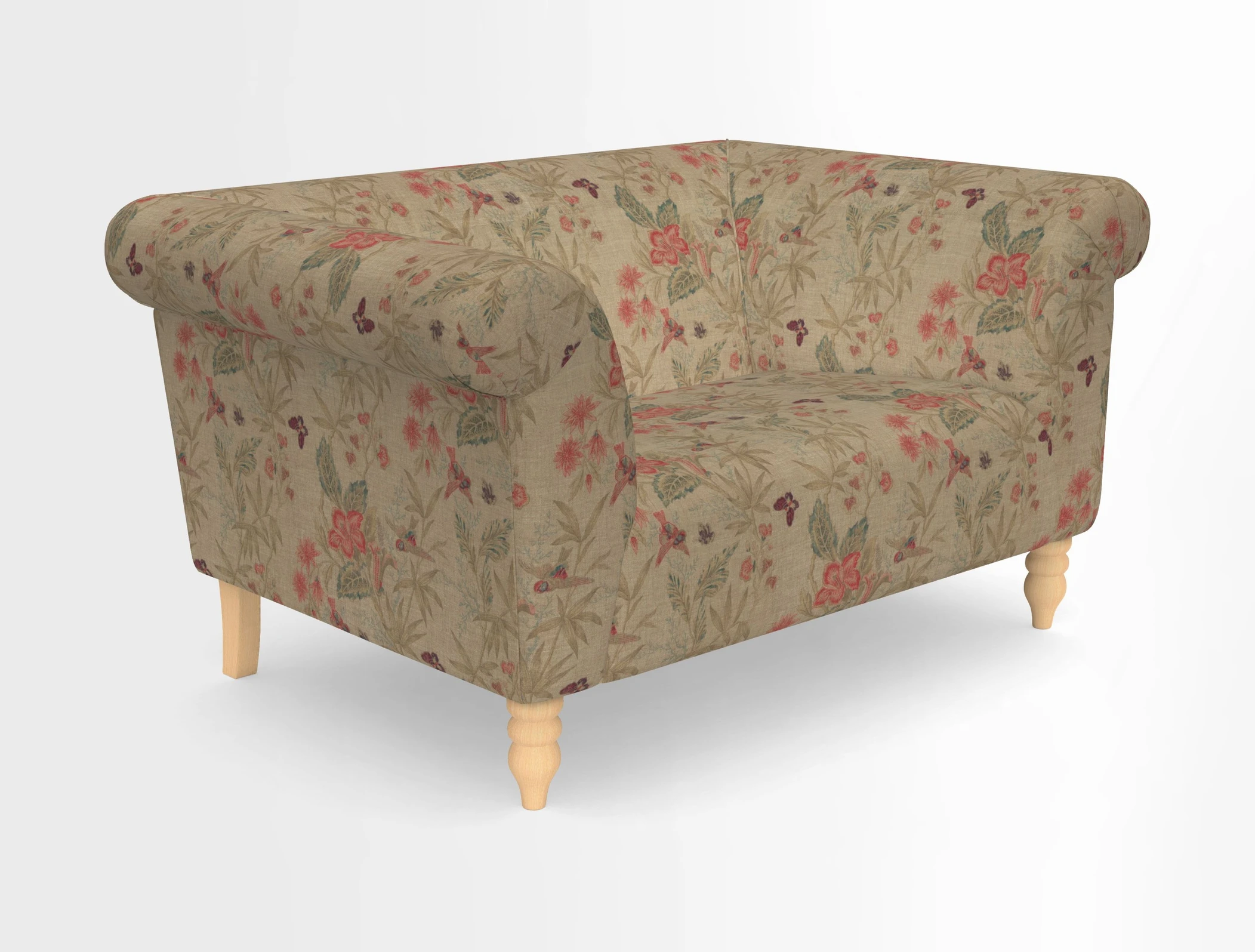 Exbury snuggler in Two Tone Plain Biscuit