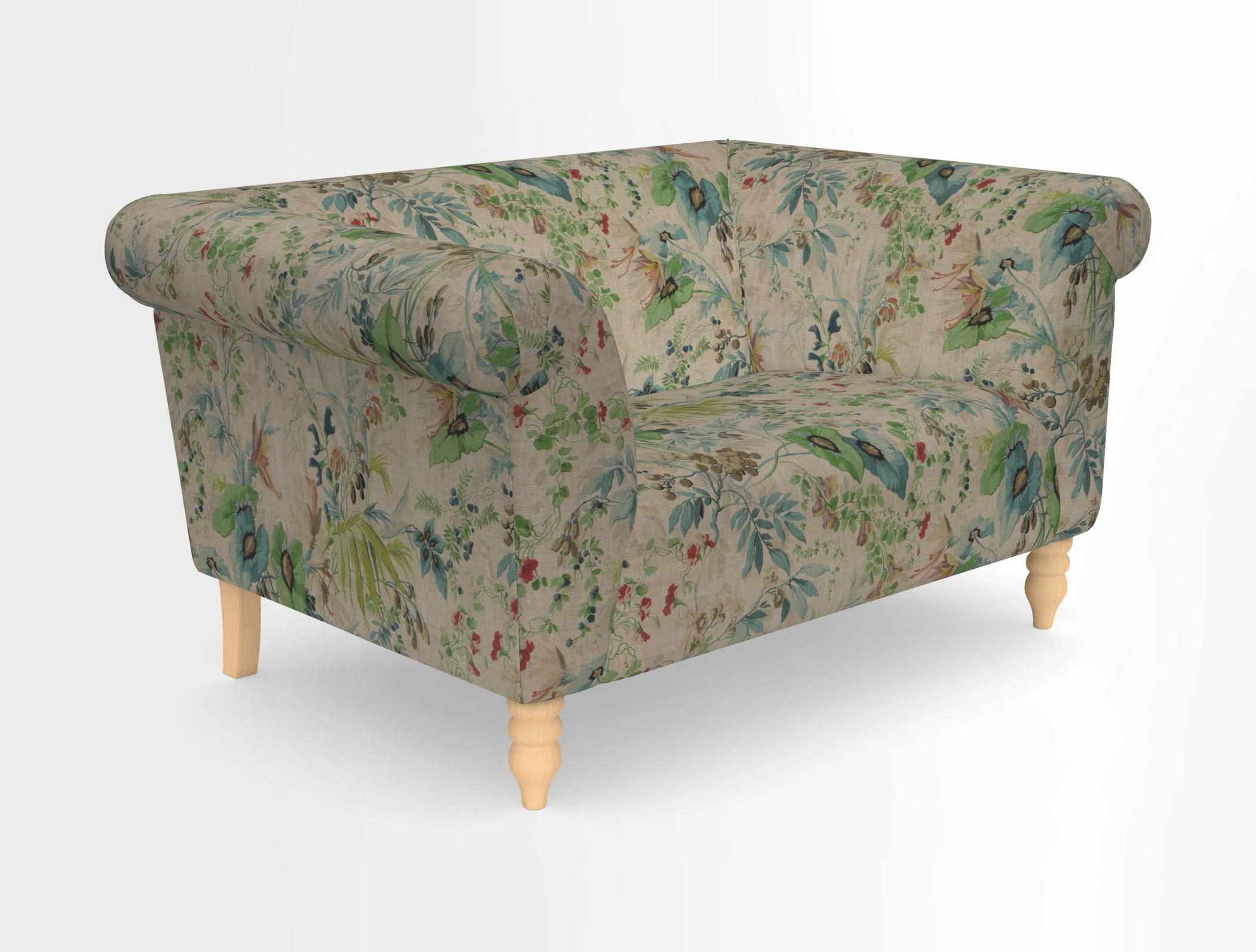 Exbury snuggler in Two Tone Plain Biscuit