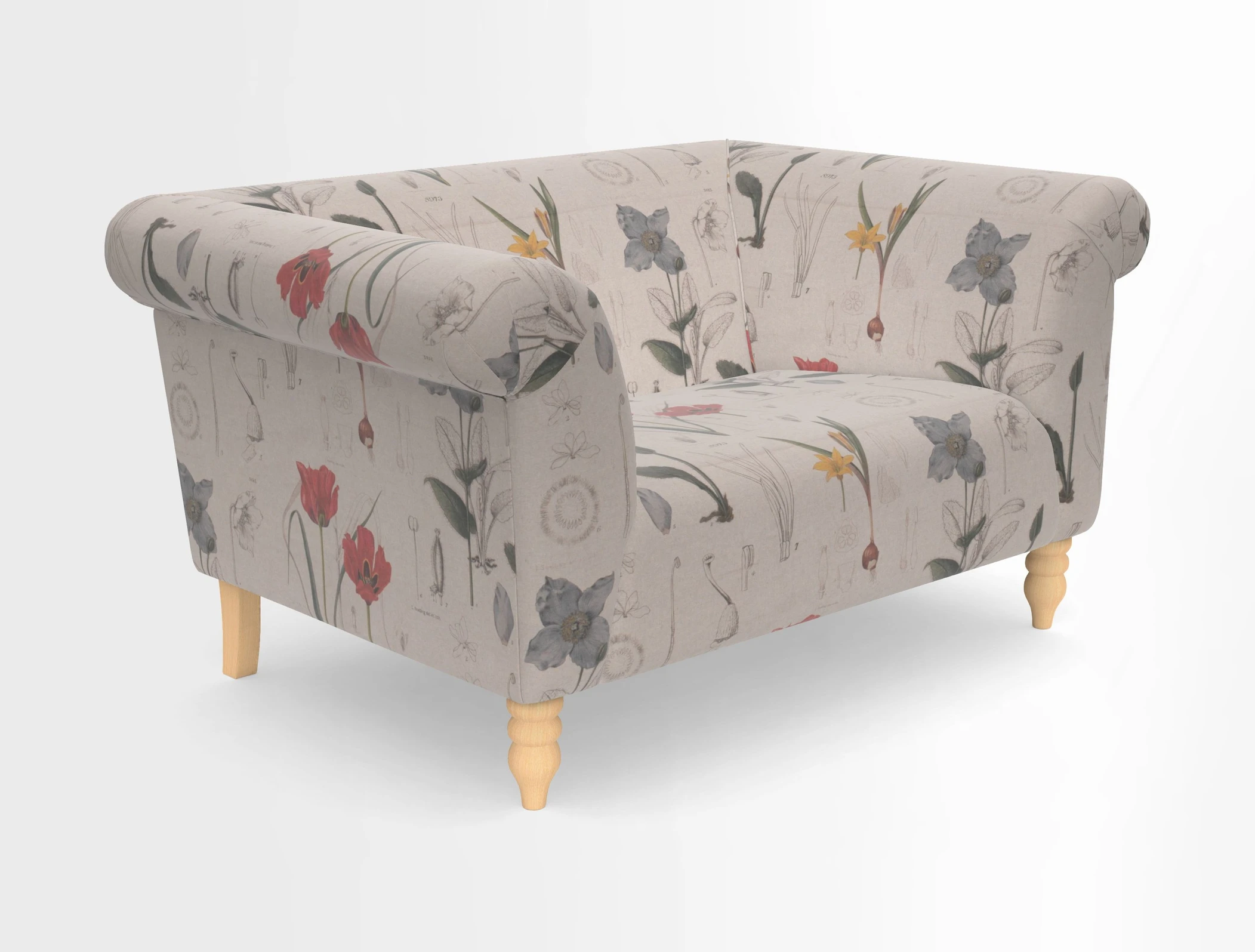 Exbury snuggler in Two Tone Plain Biscuit
