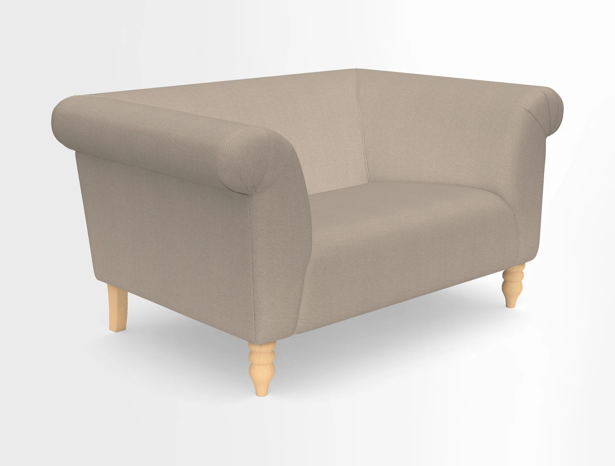 Exbury snuggler in Two Tone Plain Biscuit
