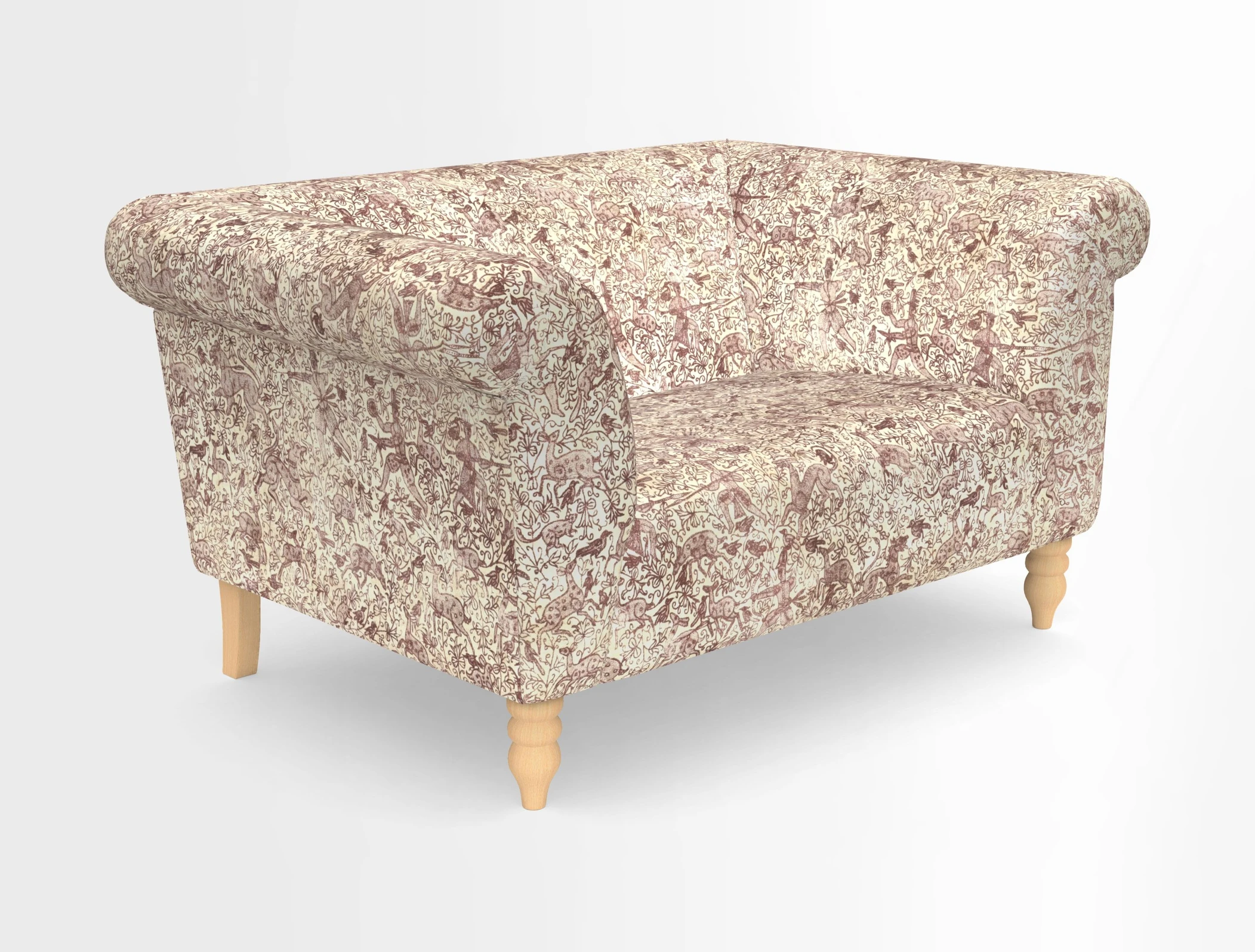 Exbury snuggler in Two Tone Plain Biscuit