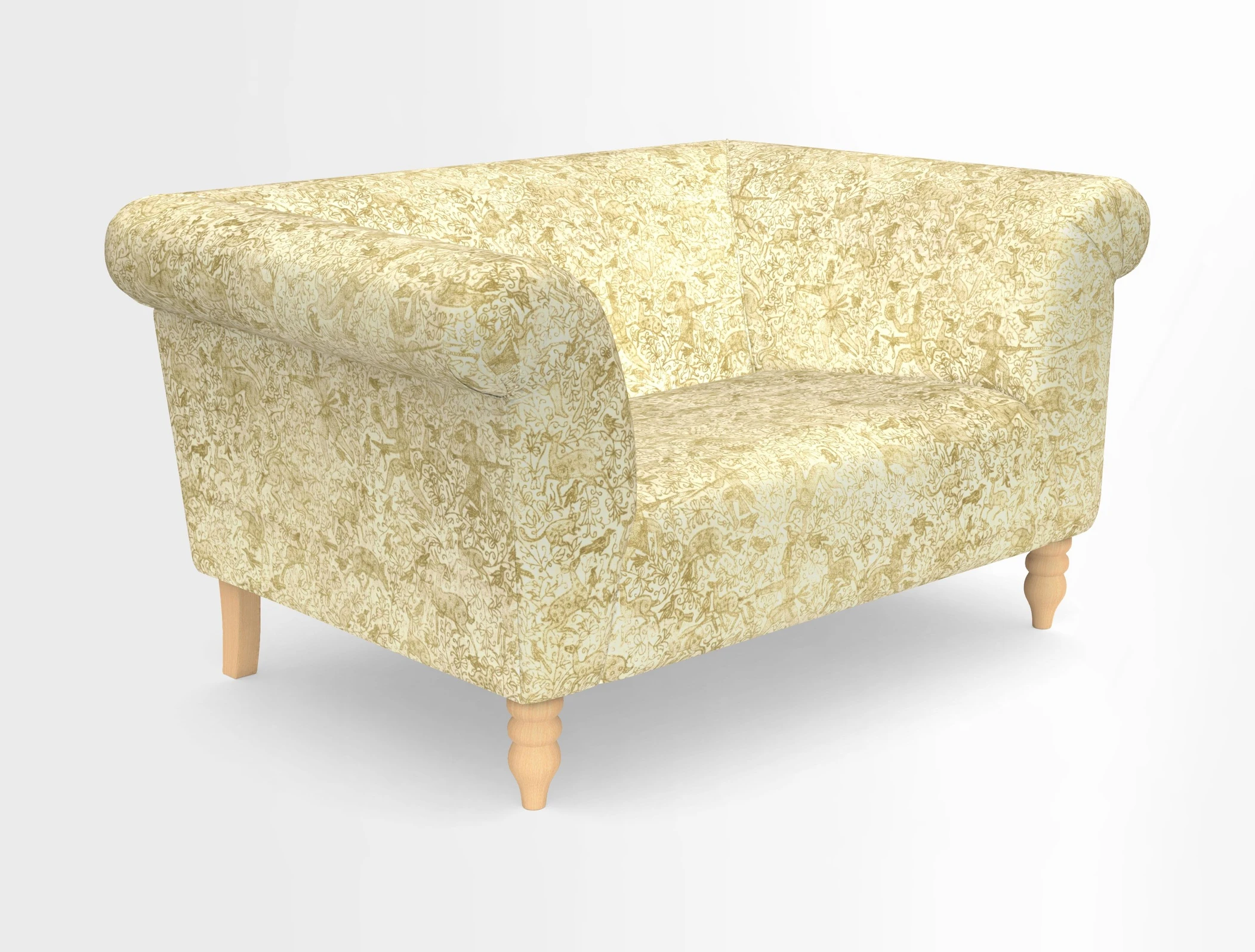 Exbury snuggler in Two Tone Plain Biscuit