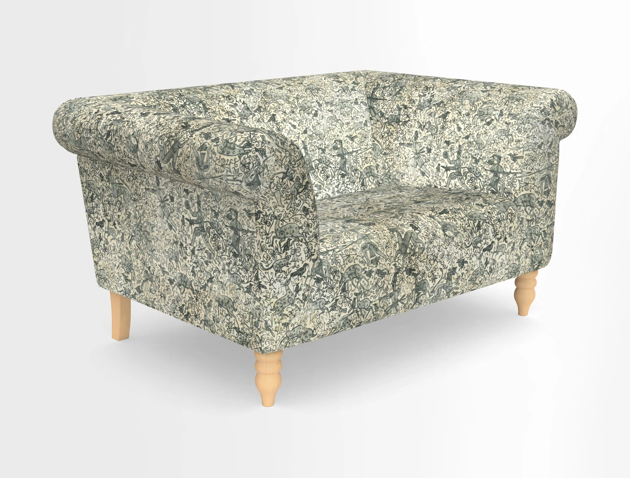 Exbury snuggler in Two Tone Plain Biscuit