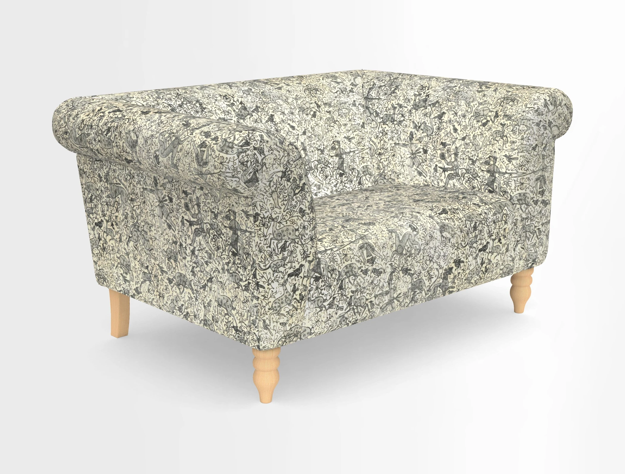Exbury snuggler in Two Tone Plain Biscuit