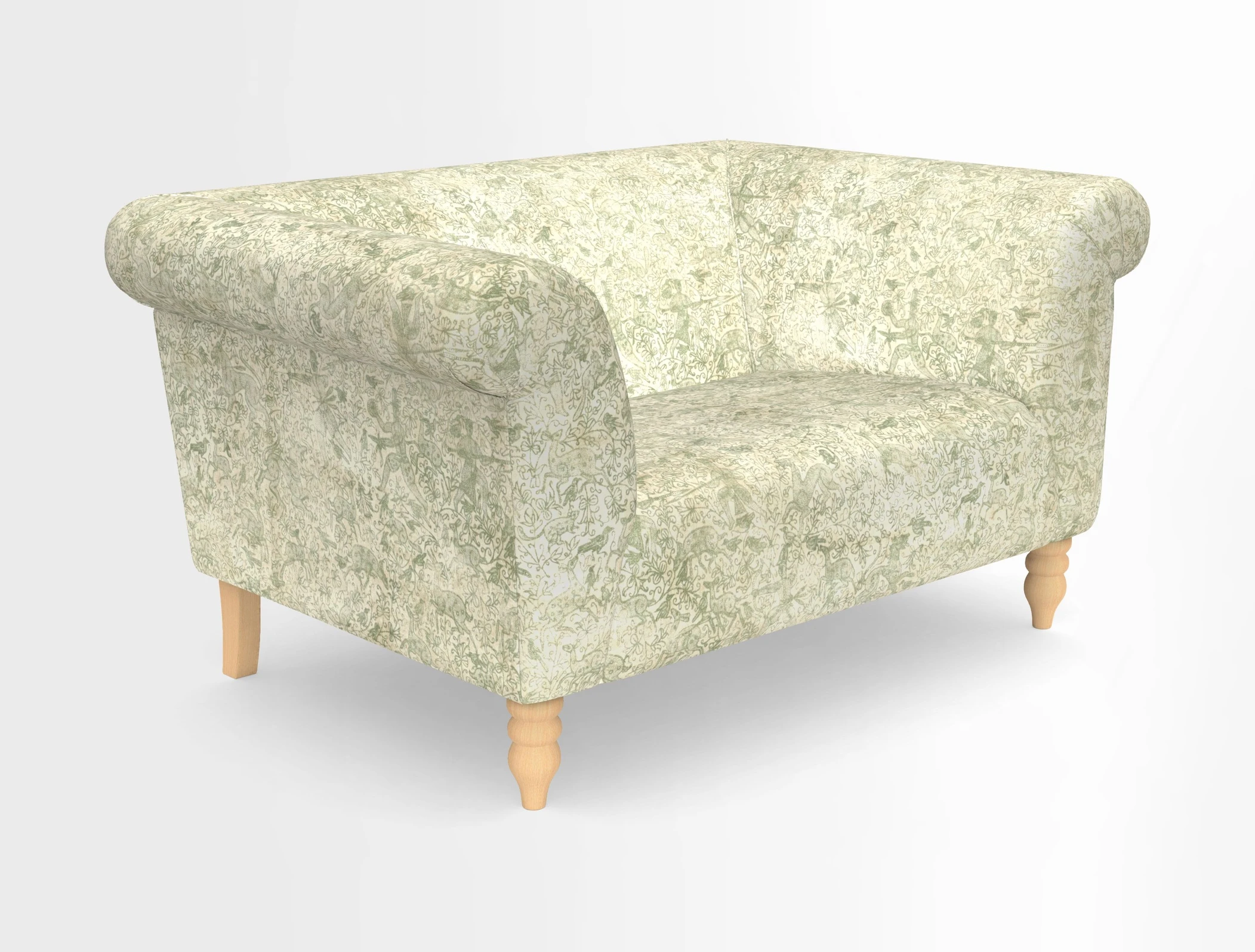 Exbury snuggler in Two Tone Plain Biscuit