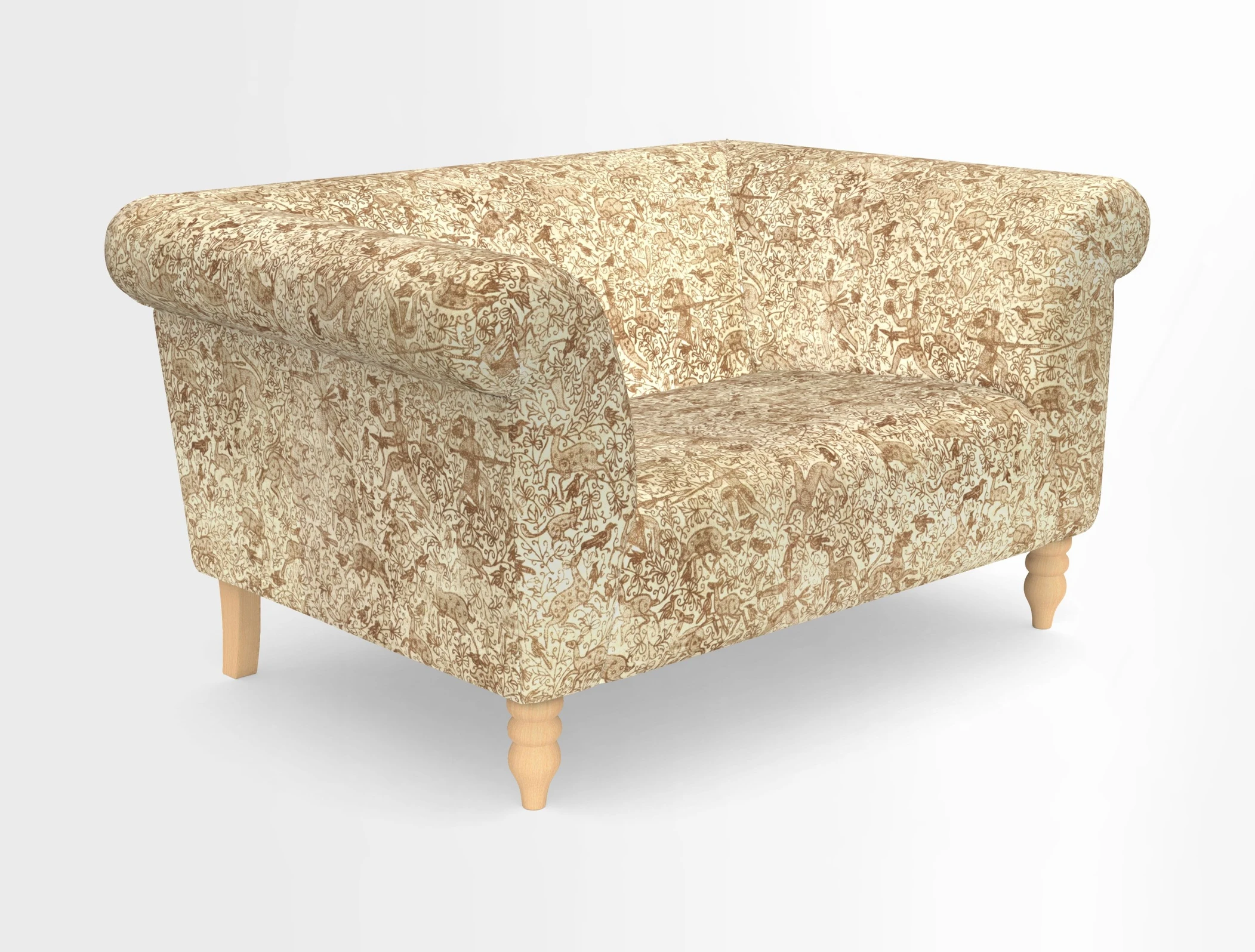 Exbury snuggler in Two Tone Plain Biscuit