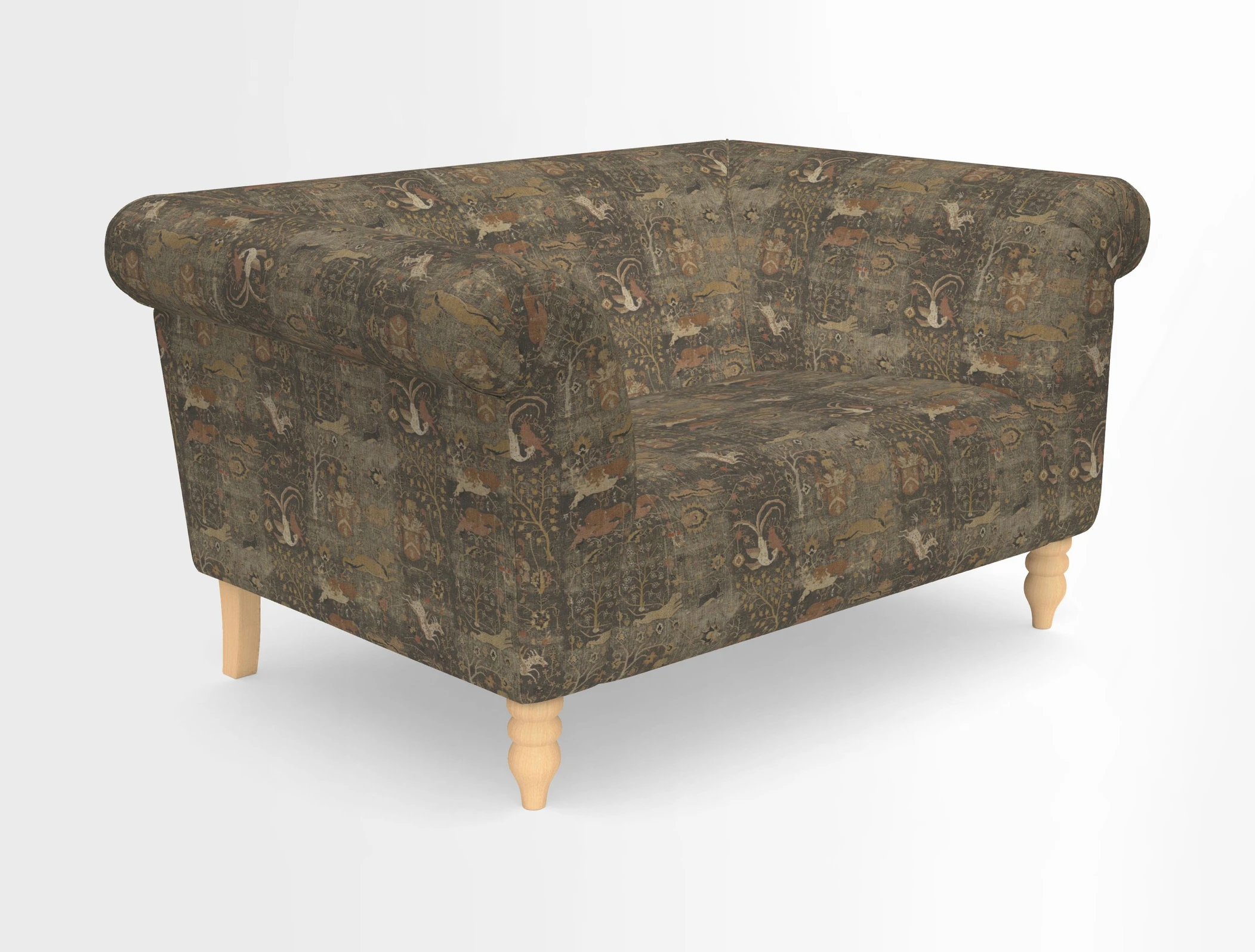 Exbury snuggler in Two Tone Plain Biscuit