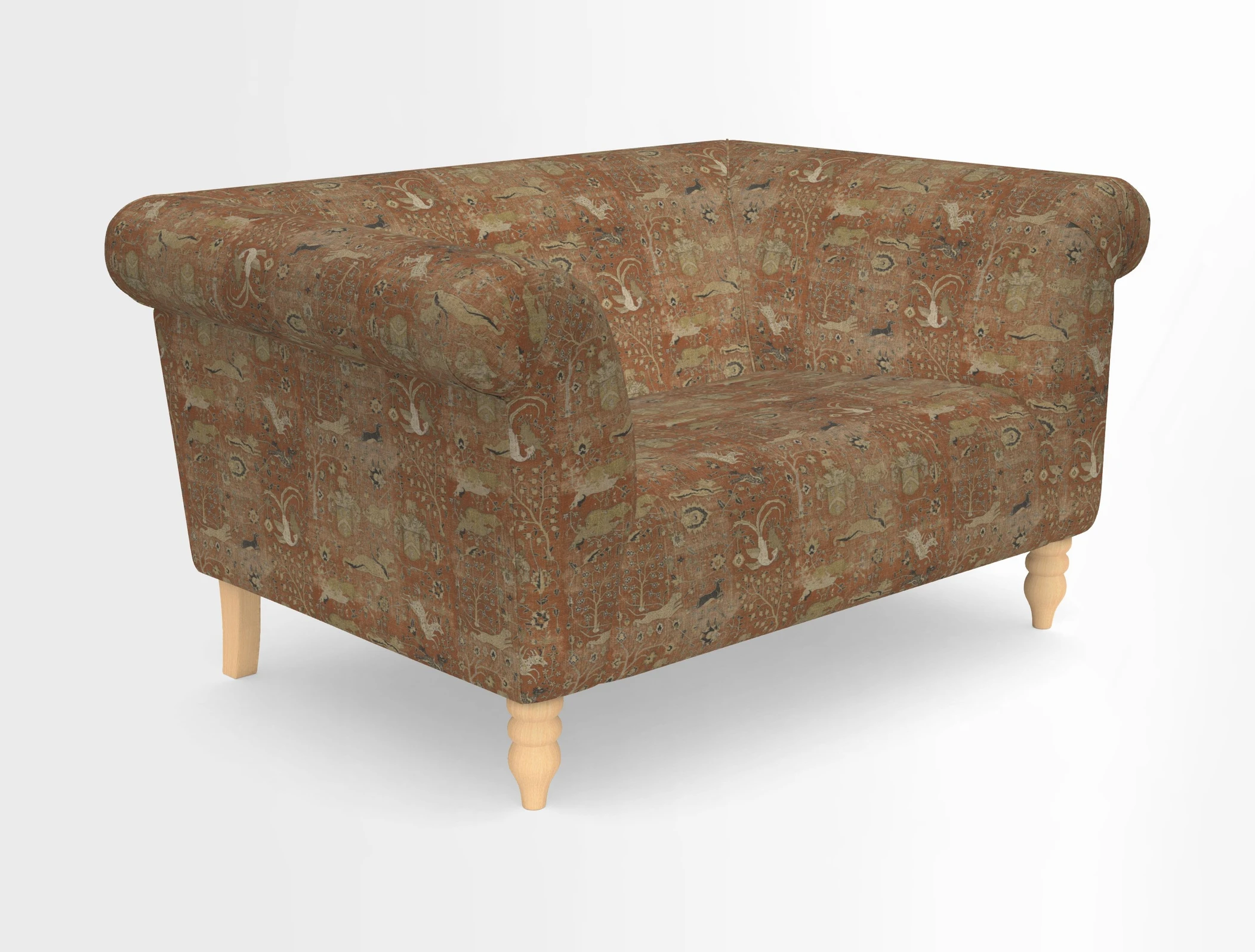 Exbury snuggler in Two Tone Plain Biscuit
