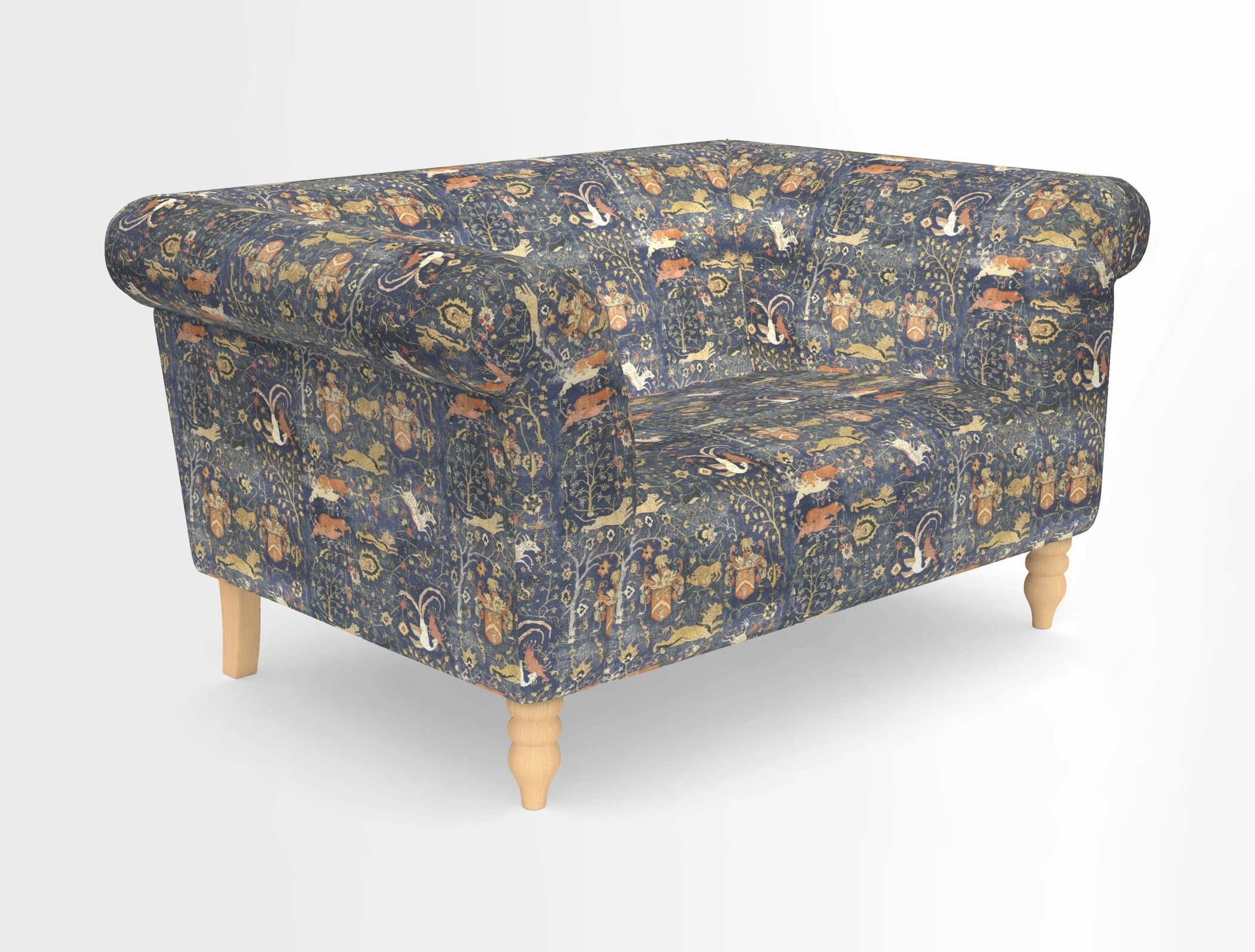 Exbury snuggler in Two Tone Plain Biscuit
