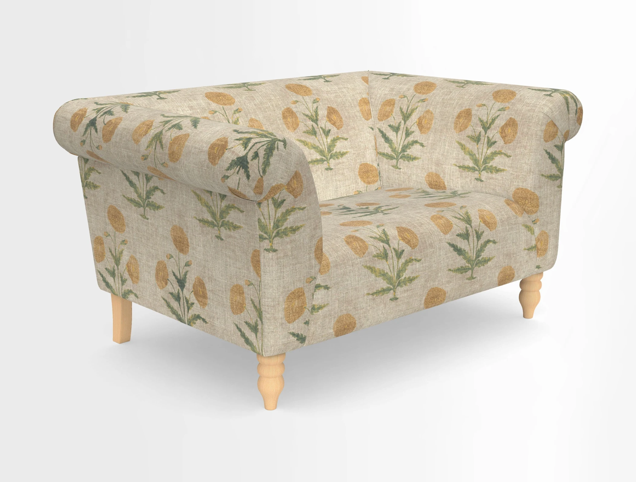 Exbury snuggler in Two Tone Plain Biscuit
