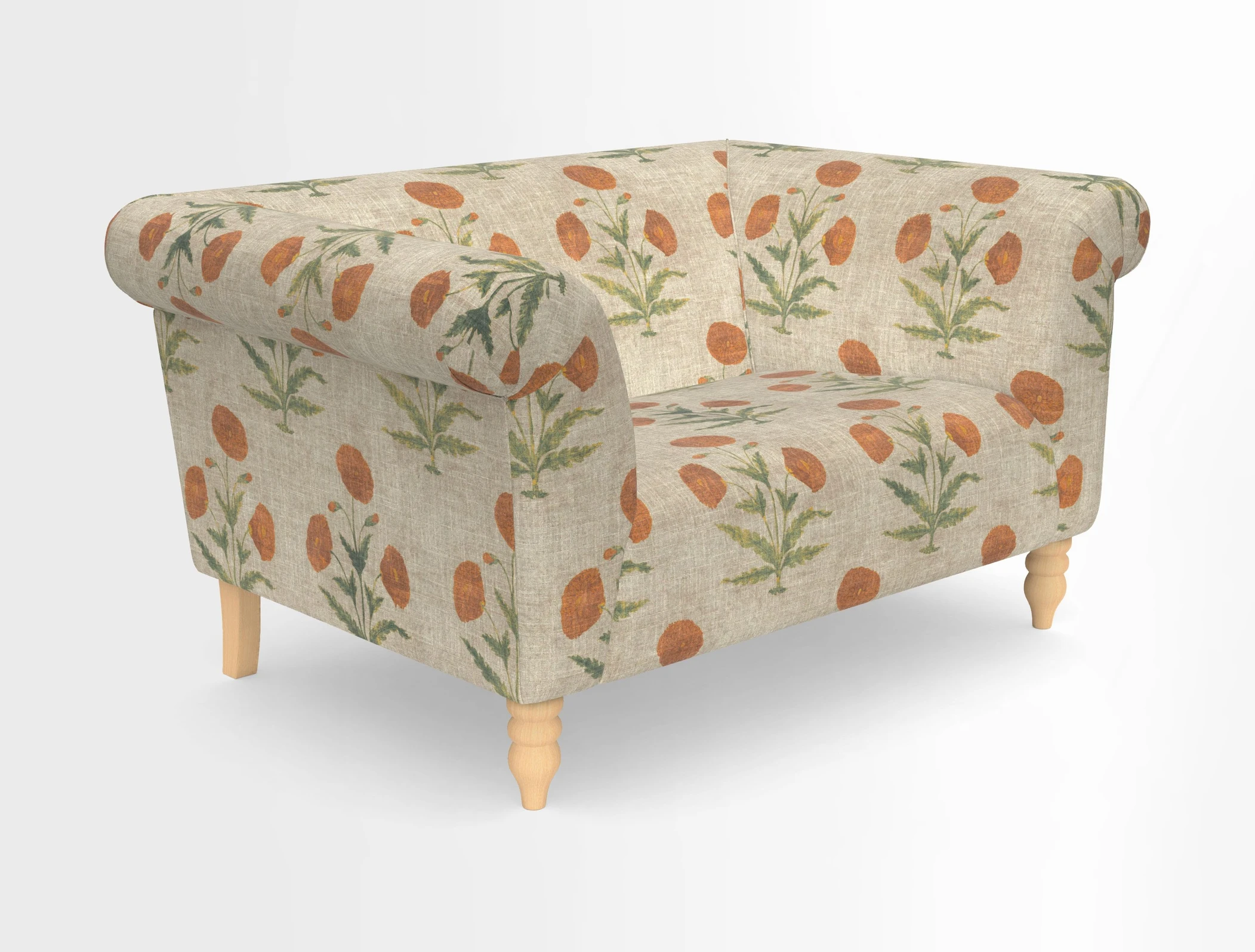 Exbury snuggler in Two Tone Plain Biscuit