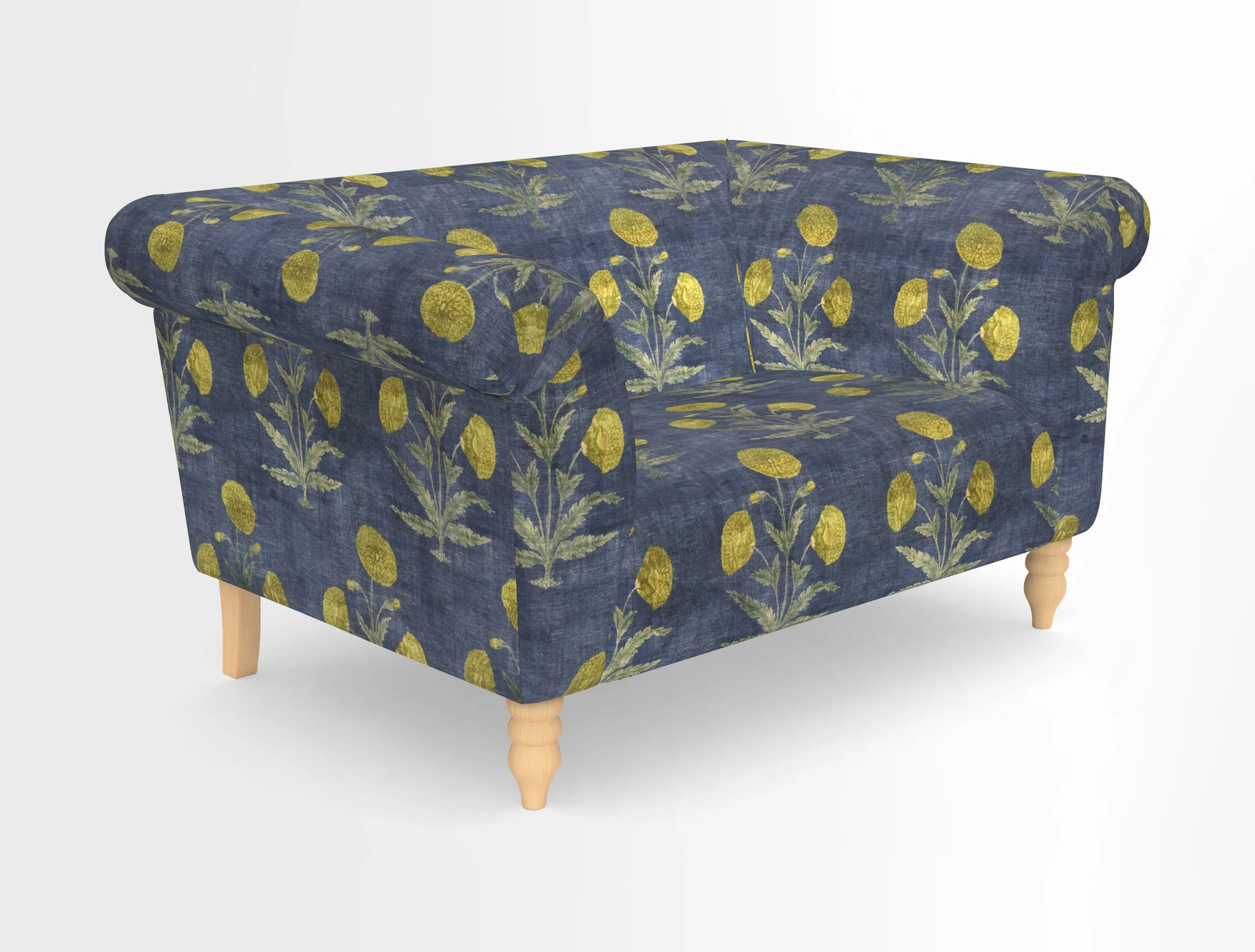 Exbury snuggler in Two Tone Plain Biscuit