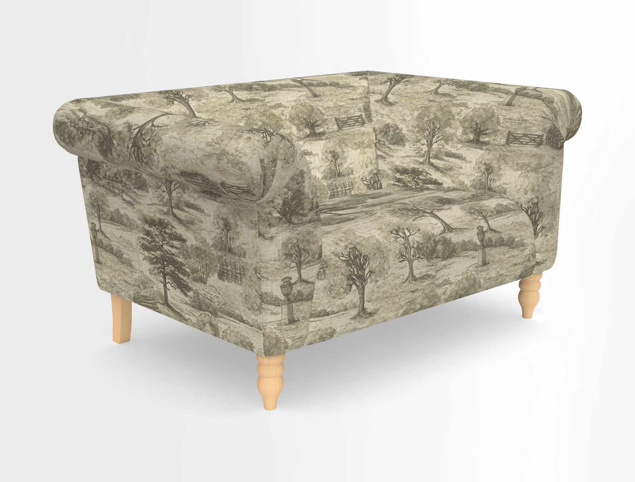 Exbury snuggler in Two Tone Plain Biscuit
