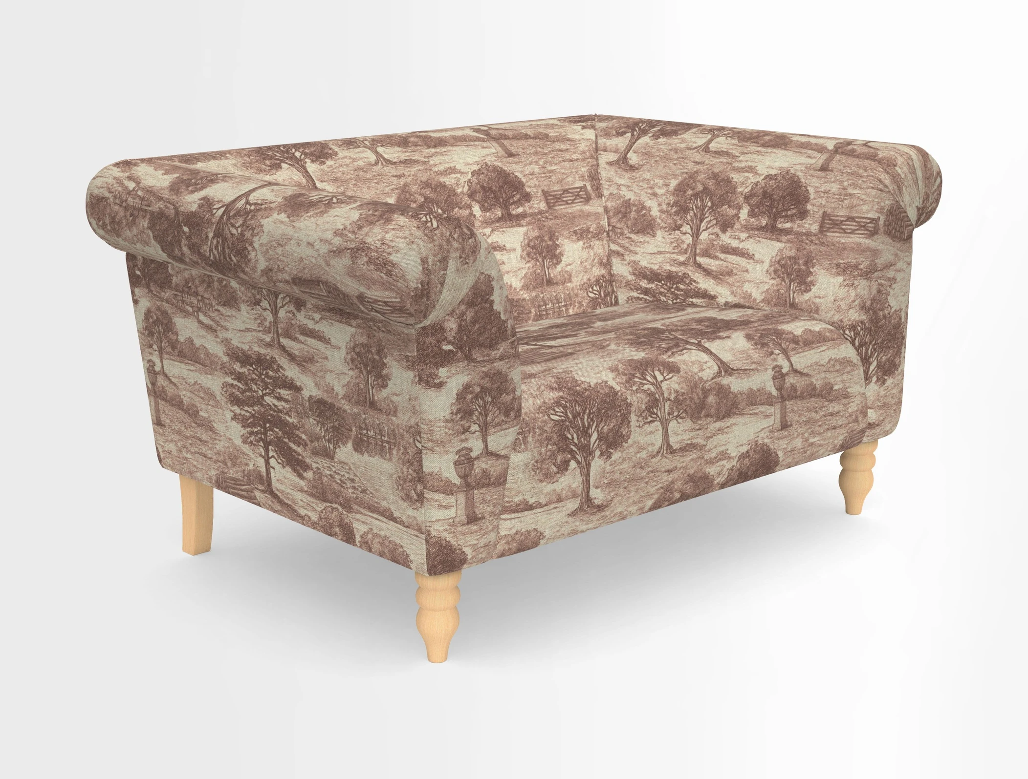 Exbury snuggler in Two Tone Plain Biscuit