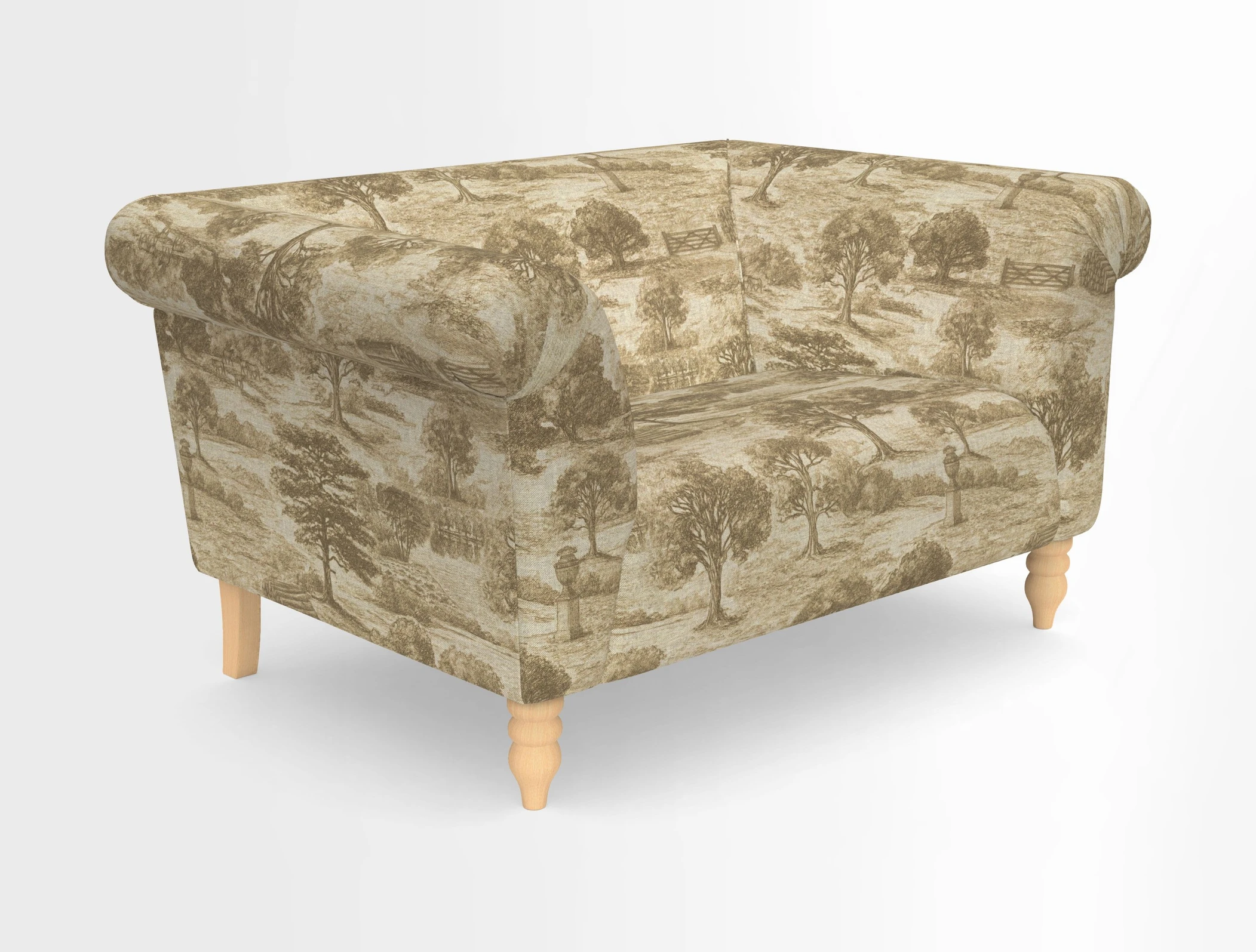 Exbury snuggler in Two Tone Plain Biscuit