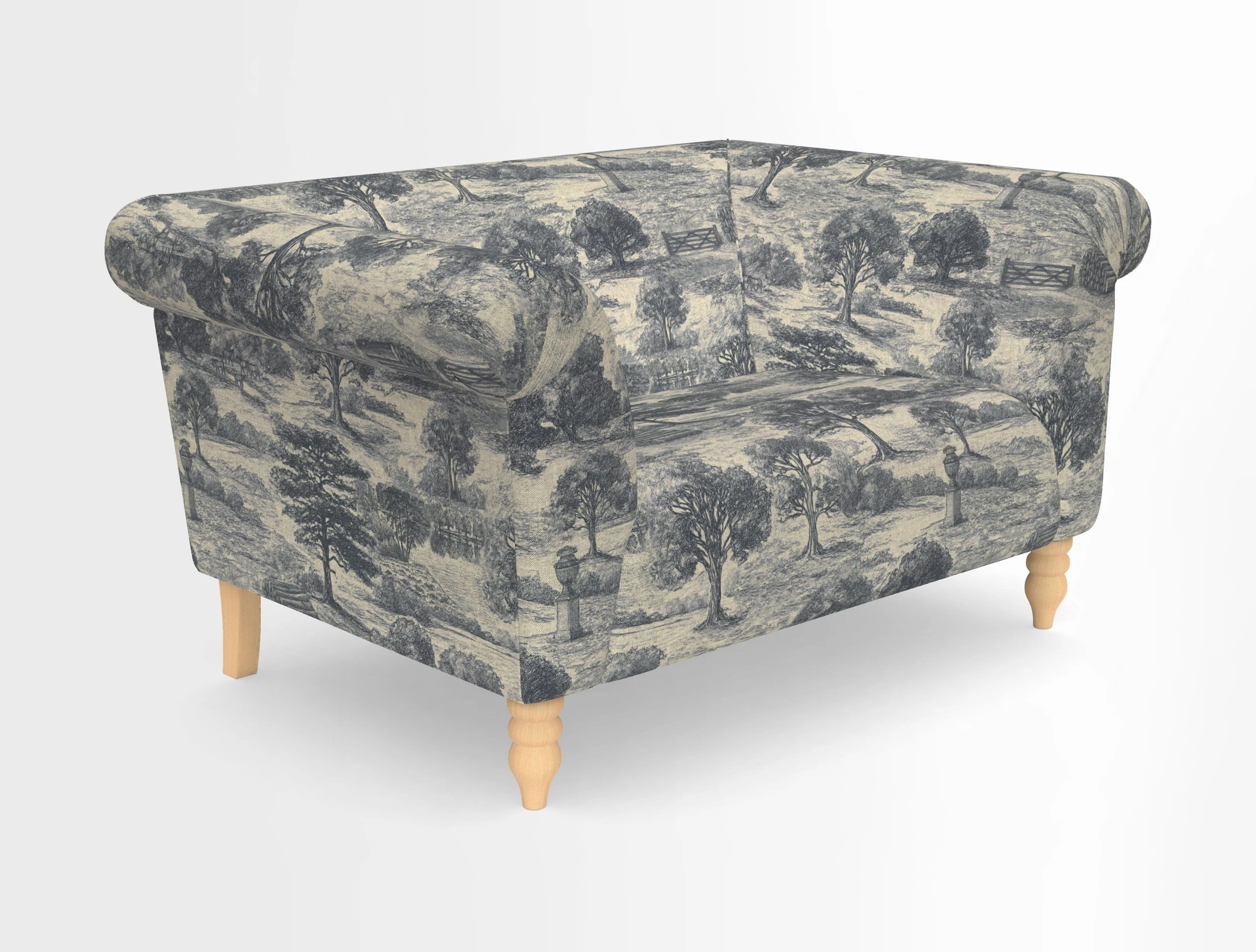 Exbury snuggler in Two Tone Plain Biscuit