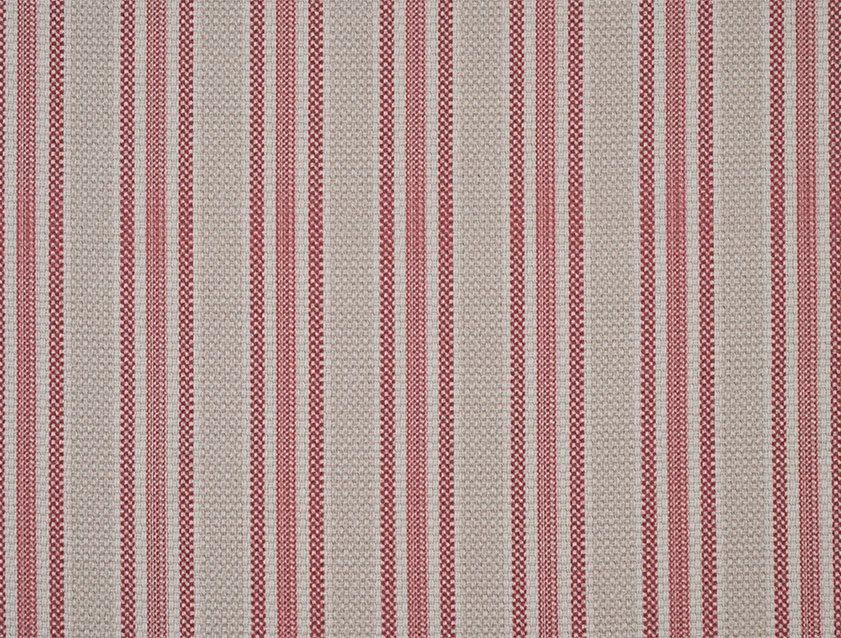 Cloth 22 - Racing Stripes Ayr: Cherry