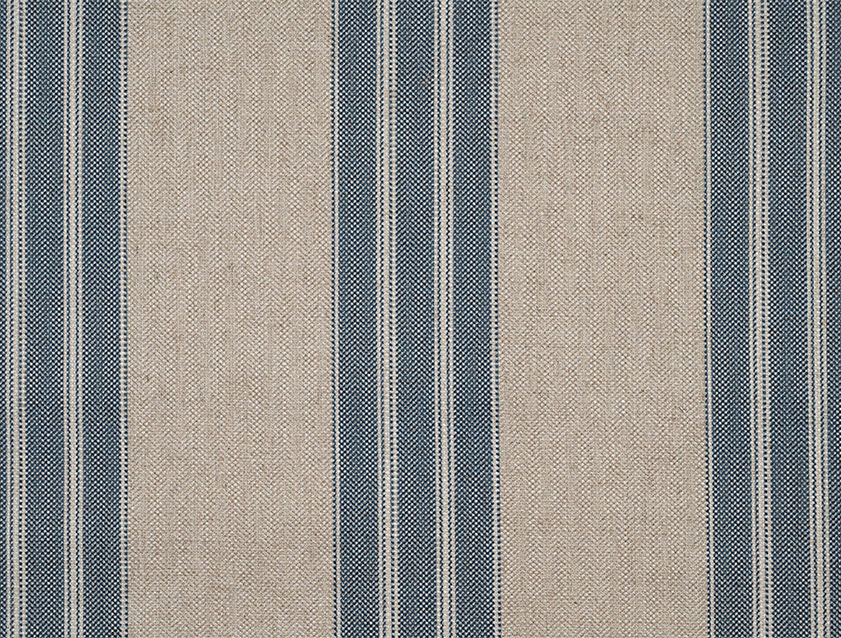 Cloth 18 Stripe Bengal: Indigo