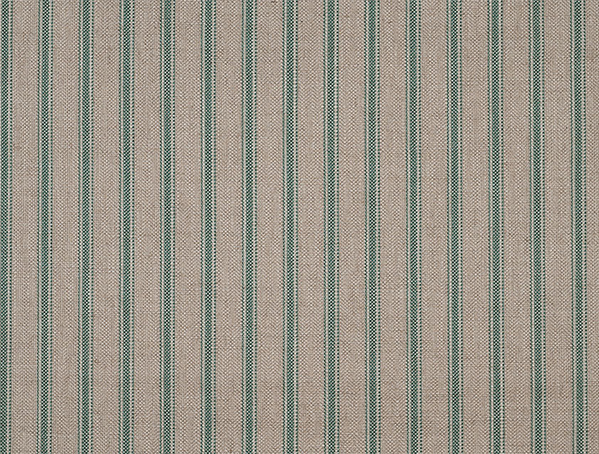 Cloth 18 Stripe Ticking: Basil