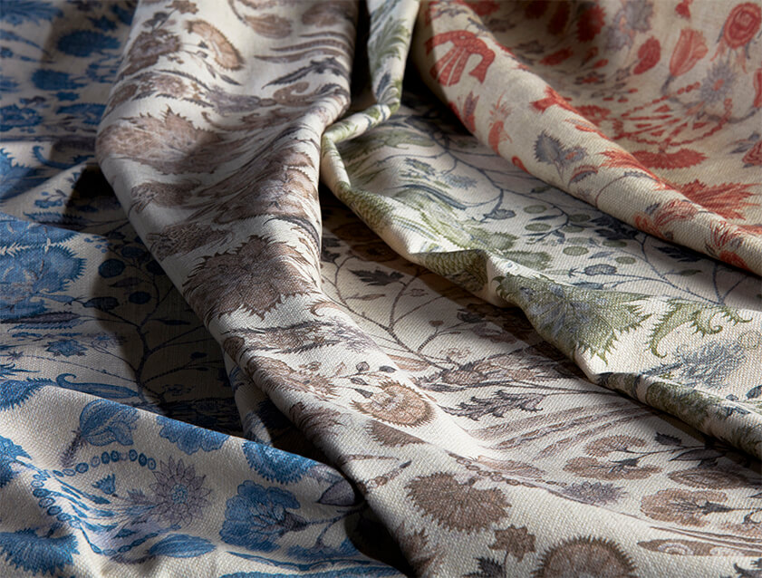 V&A Brompton Collection - Coromandel | Basil | Fabric | Exclusives ...