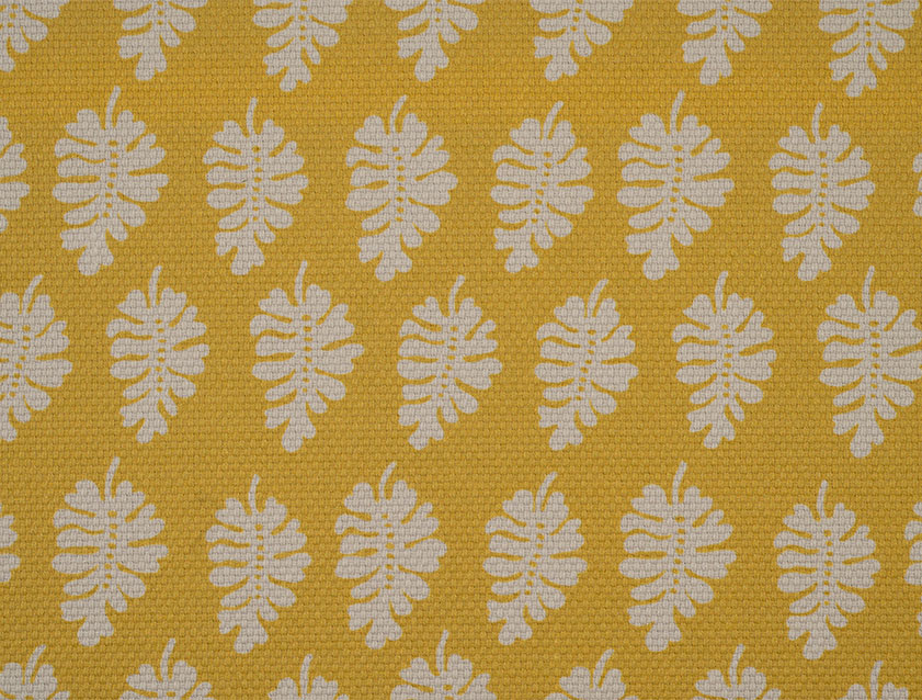 Cloth 21 - Oak Leaf: Canary