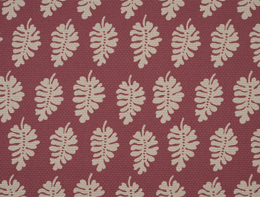 Cloth 21 - Oak Leaf: Cassis