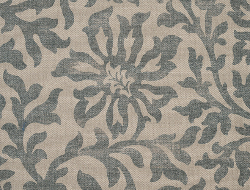 V&A Brompton Collection - Floral Scroll: Pebble