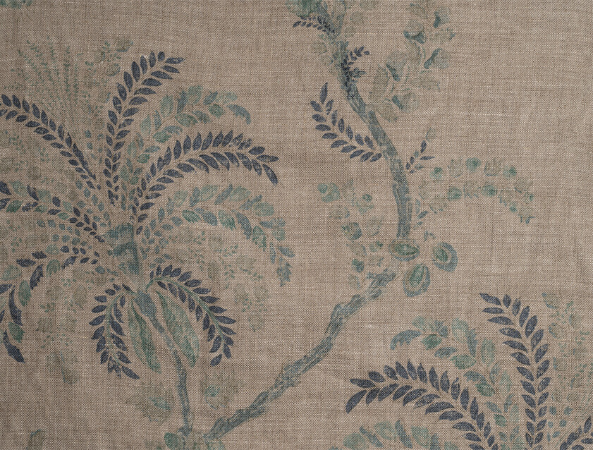 Floral Linen: Filicopsida Batik