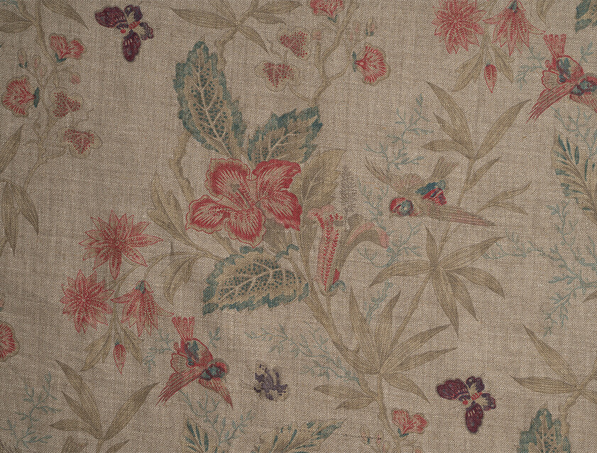 Floral Linen: Shangri-la Pebbles