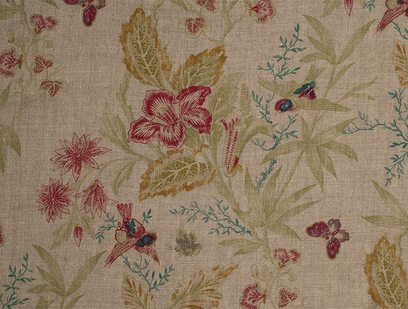 Floral Linen: Shangri-la Spice