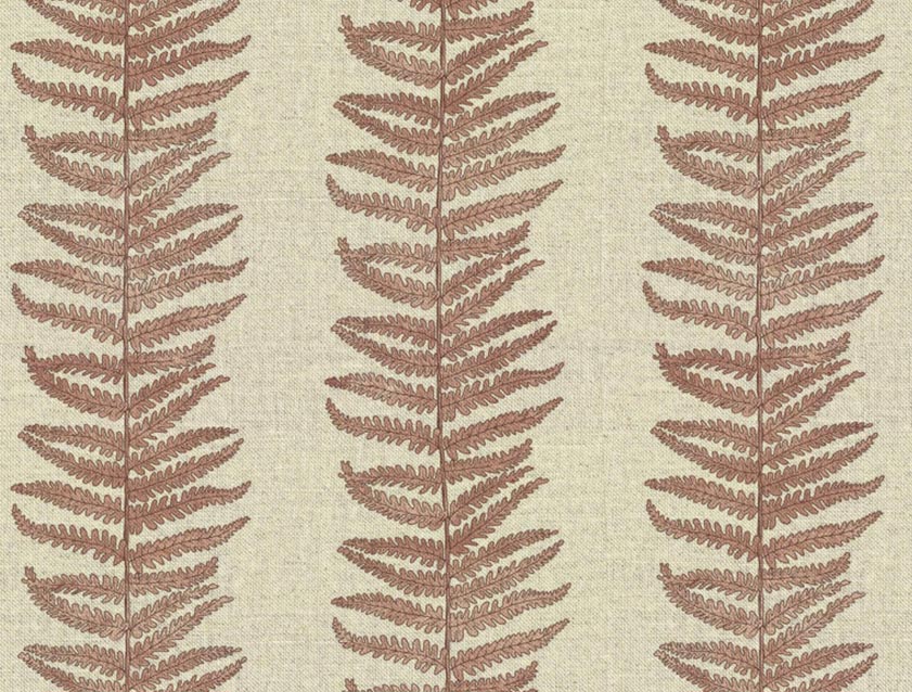 Spill Resistant Frond Stripe Large: Berry