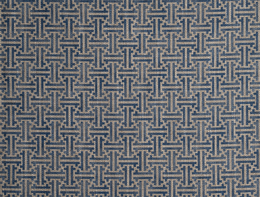 Spill Resistant RHS Gertrude Jekyll Lattice: Blue