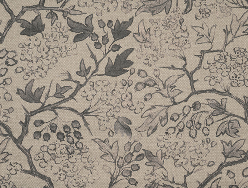 RHS Collection - Gertrude Jekyll Linen Cotton Blend: Grey