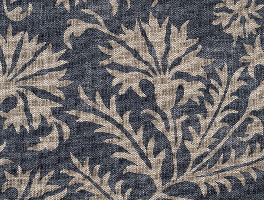 RHS Collection - Gertrude Jekyll Meadow Flower Reversed: Navy