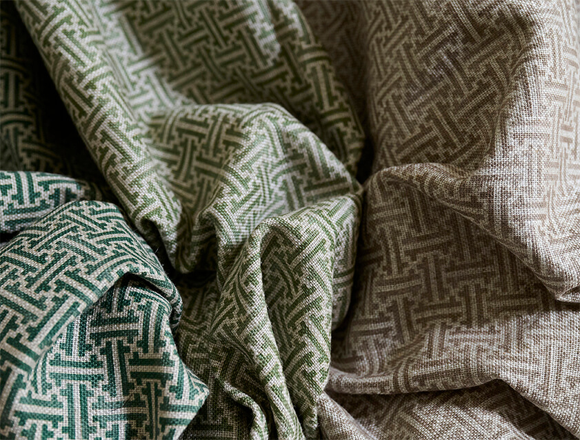 GROUND Y Dobby wool Lattice stole/Dobby wool lace stole Navy