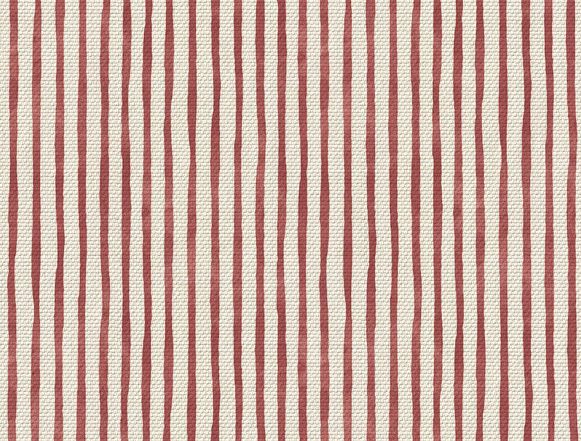 Spill Resistant Gully Stripe: Tuscan Red