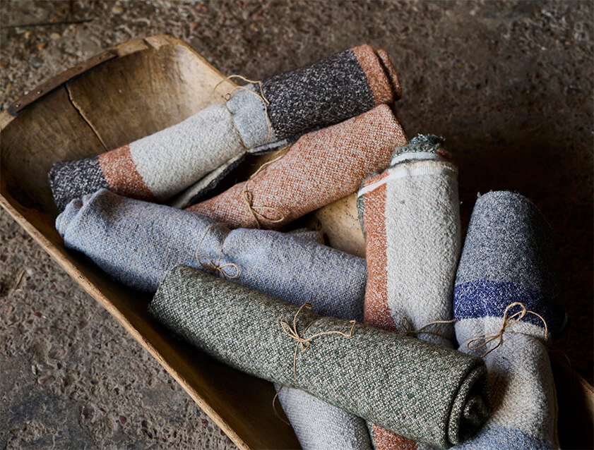 Cloth 22 Weaves - Grand Teton | Amber | Fabric | Linen / Wool Mix