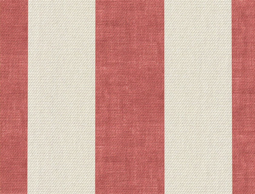Horizon Stripe Broad: Tuscan Red