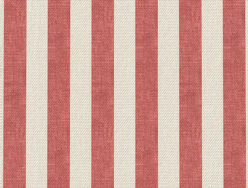 Horizon Stripe Narrow: Tuscan Red