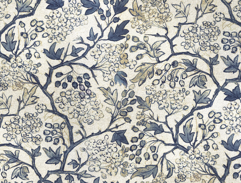 RHS Collection on Velvet - Gertrude Jekyll: Ink