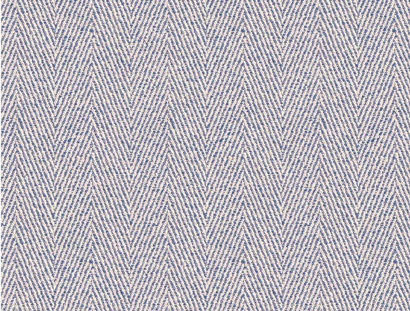 Roxburgh Herringbone: Blue Basil