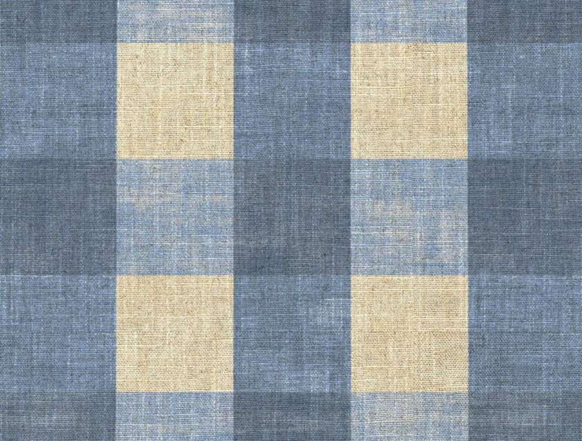 Spill Resistant Sussex Gingham Large: Sky