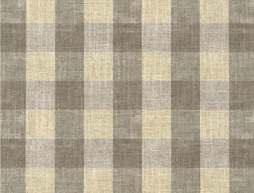 Spill Resistant Sussex Gingham Small: Bark