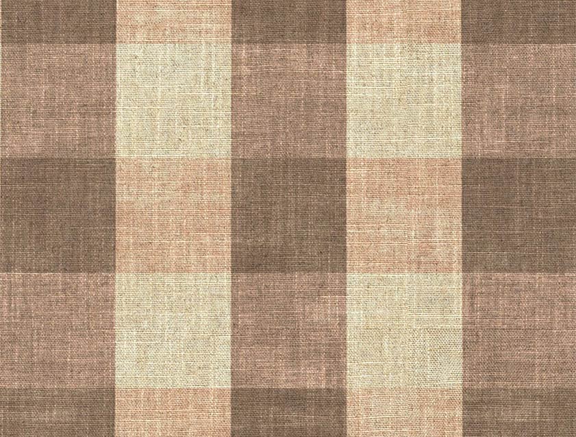 Sussex Gingham Large: Mocha